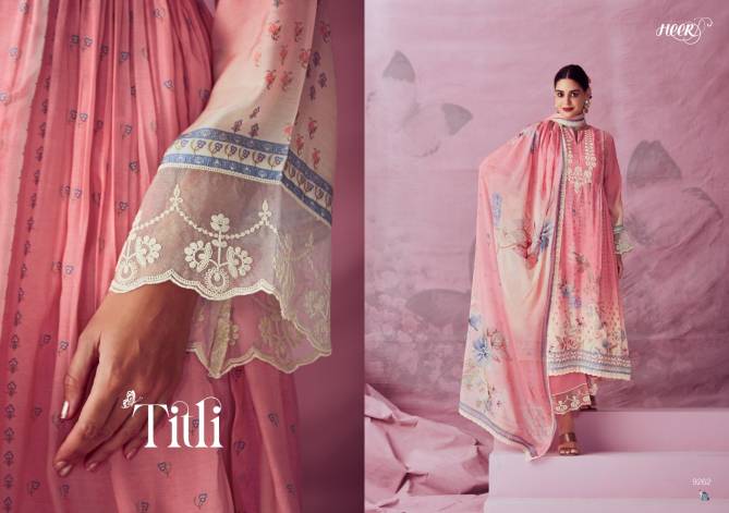 Heer Titali Vol 170 By Kimora Pure Muslin Printed Designer Salwar Suits Wholesale Price In Surat